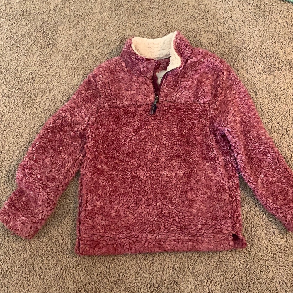 Girls Fuzzy hoodie